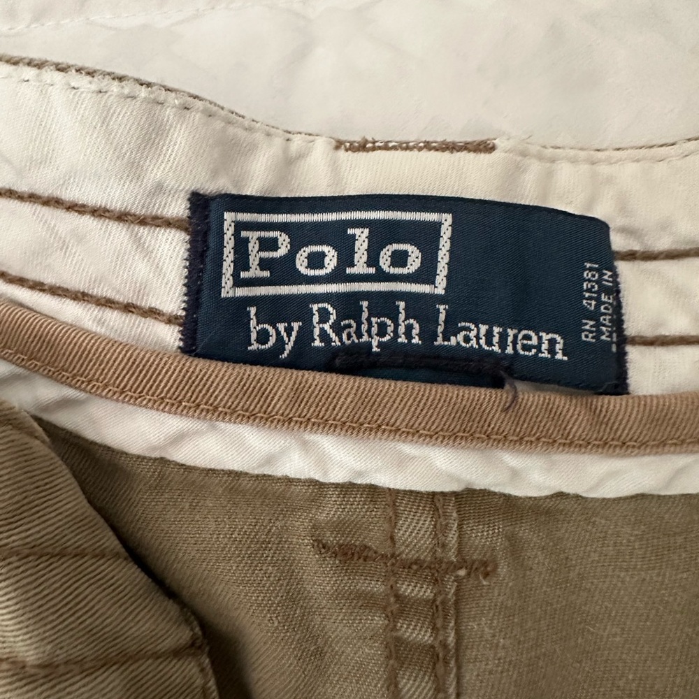 Ralph Lauren Classic Tan Cargo  Pants